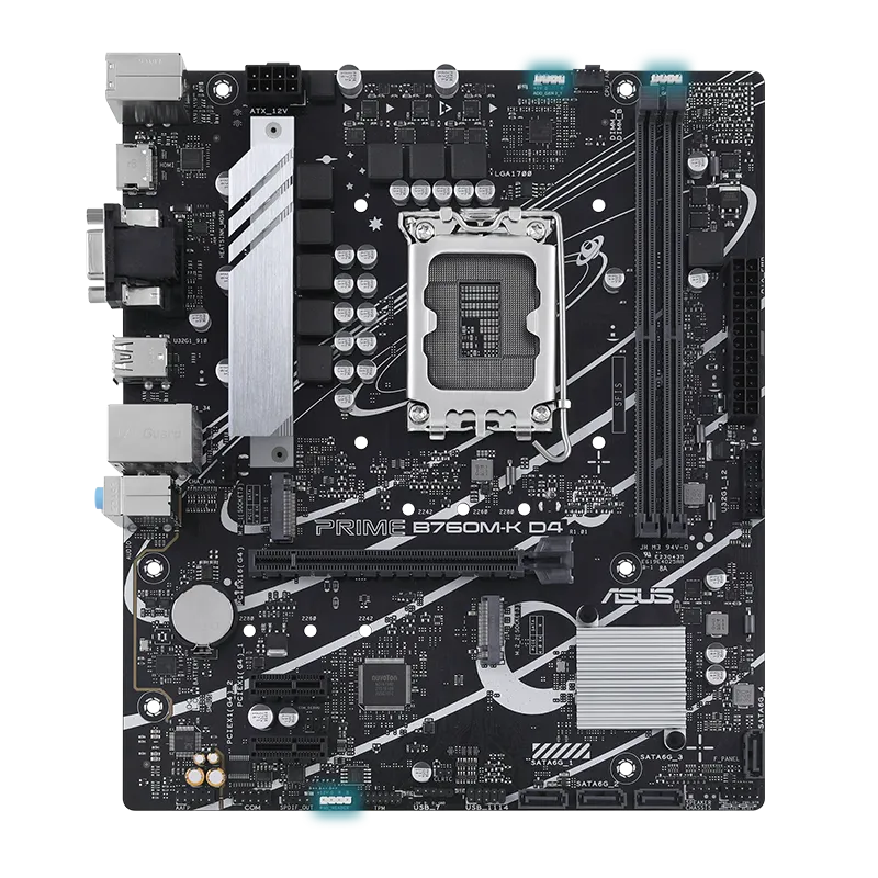 Asus PRIME B760M-K D4 Aura Sync يتفوق على المنافسين