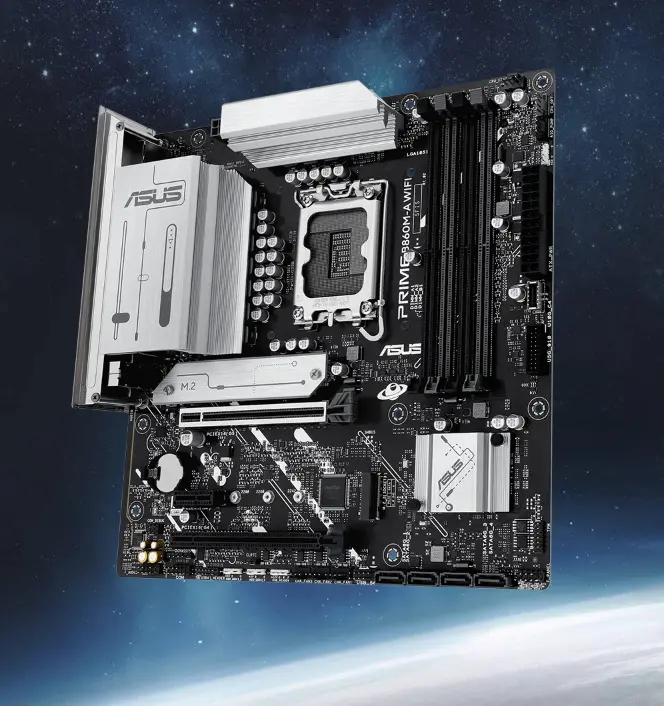 اسوس برايم B860M-A واي فاي مازر بورد اسوس برايم B860M-A واي فاي مازر بورد