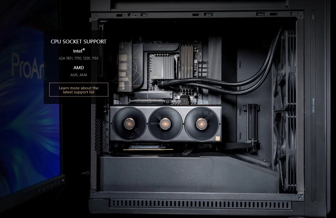 اسوس مبرد مائي للكمبيوتر