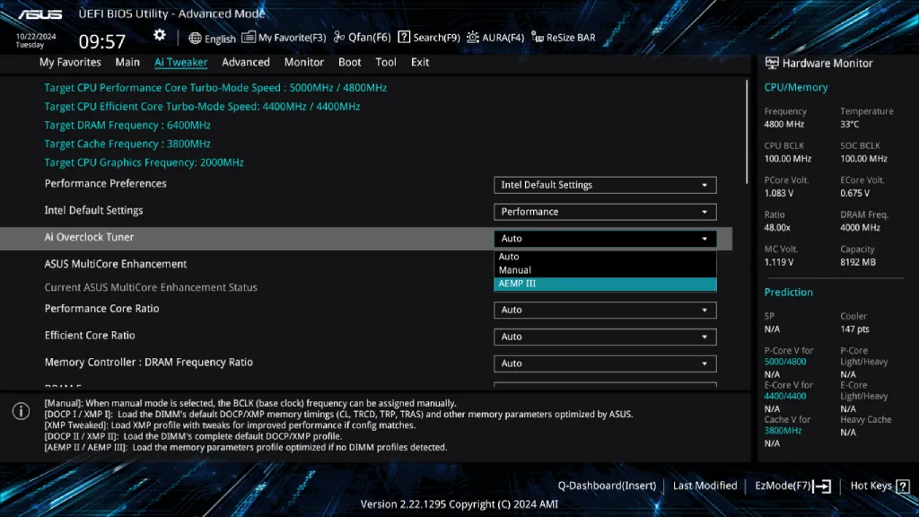 مازر بورد اسوس برو آرت Z890-كريتور واي فاي مازر بورد اسوس برو آرت Z890-كريتور واي فاي