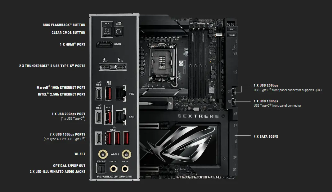 اسوس روج ماكسيموس Z890 اكستريم اسوس روج ماكسيموس Z890 اكستريم