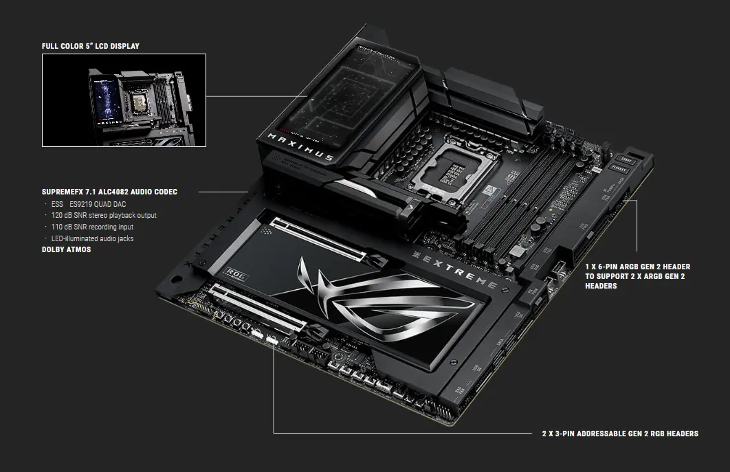 روج ماكسيموس Z890 اكستريم مازر بورد روج ماكسيموس Z890 اكستريم مازر بورد