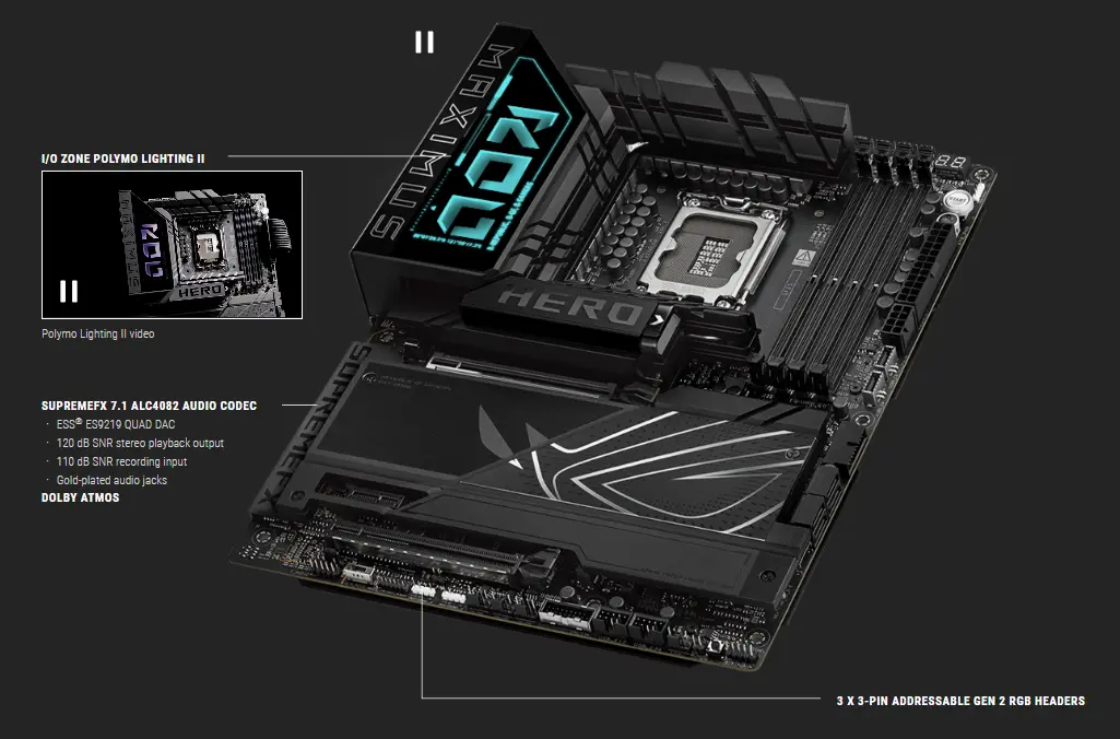 ماكسيموس Z890 هيرو مازر بورد ماكسيموس Z890 هيرو مازر بورد