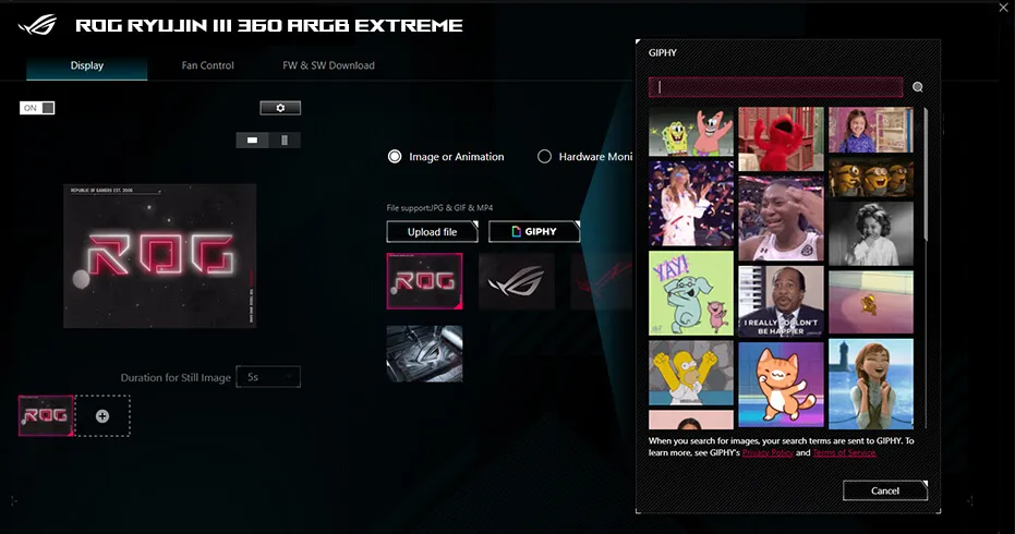 اسوس مبرد مائي للكمبيوتر