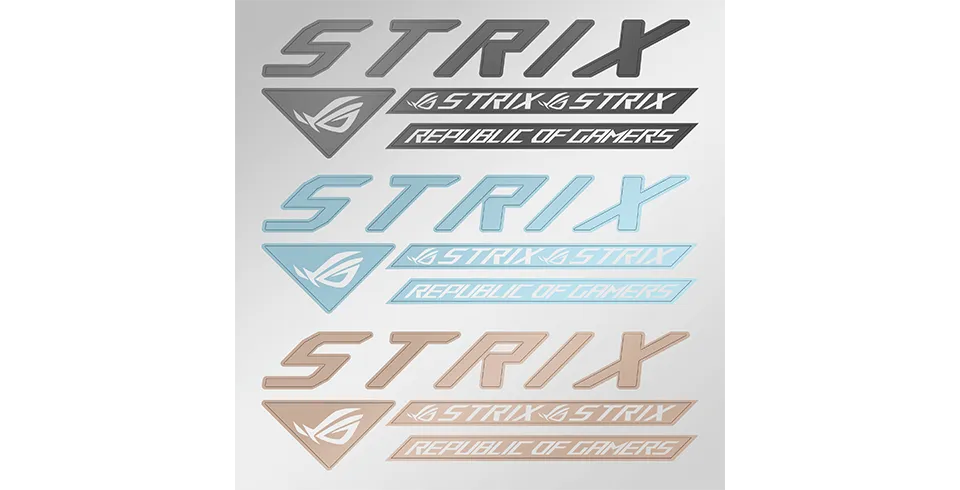 اسوس روج ستريكس 1000وات بلاتينيوم أبيض