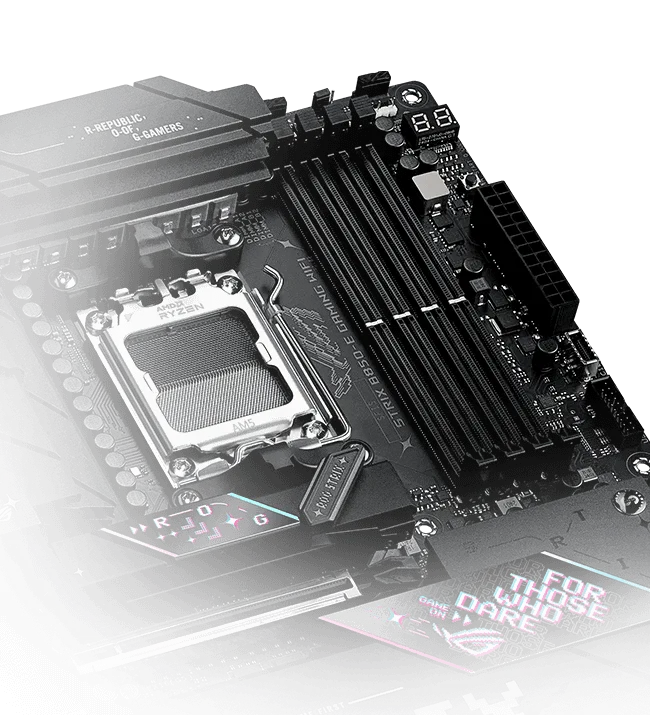 اسوس روج ستريكس B850-E جيمنج واي فاي اسوس روج ستريكس B850-E جيمنج واي فاي