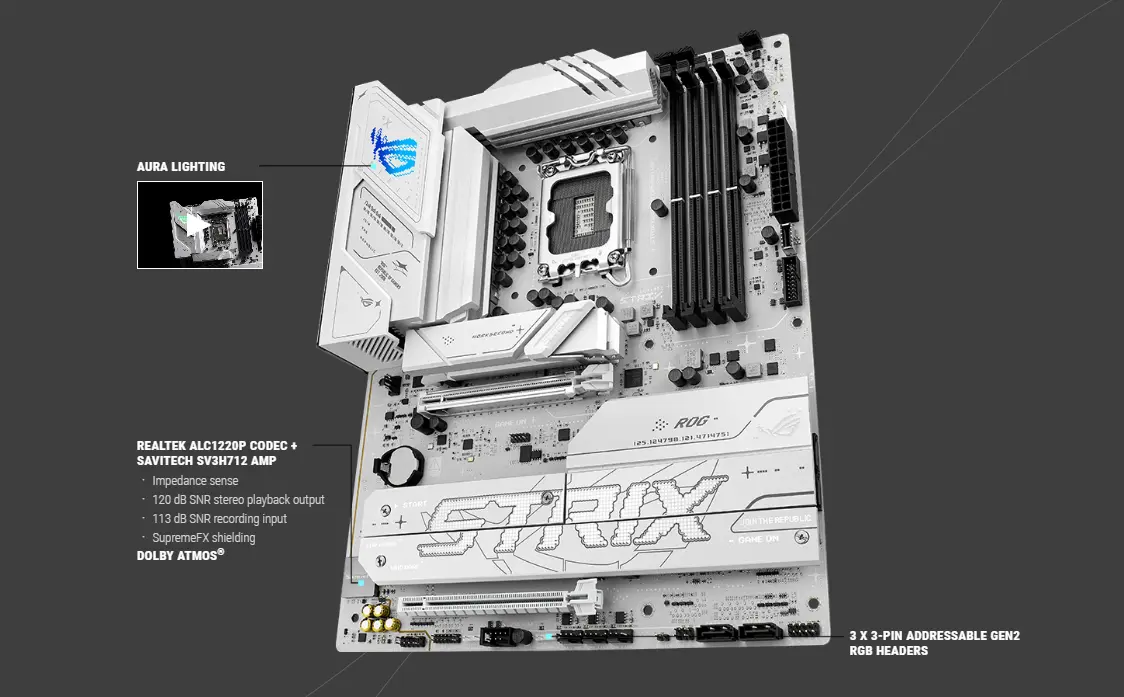 مازر بورد ستريكس B860-A جيمنج واي فاي