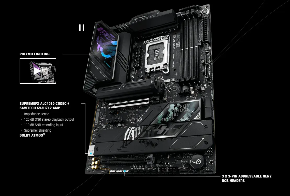 مازر بورد اسوس روج ستريكس Z890-F جيمنج واي فاي