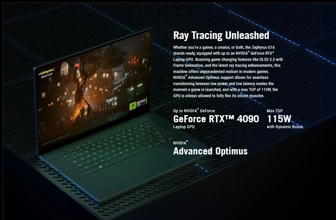 أسوس روج زيفيروس جي 16 أسوس روج زيفيروس جي 16