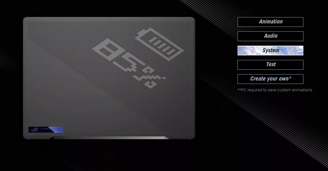 لابتوب اسوس روج