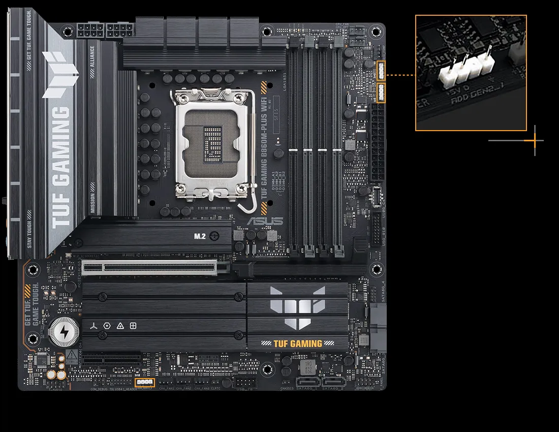 مازر بورد اسوس تاف جيمنج B860M-بلس واي فاي