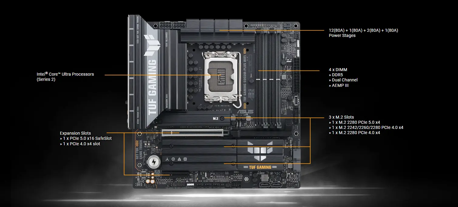 تاف جيمنج B860M-بلس واي فاي