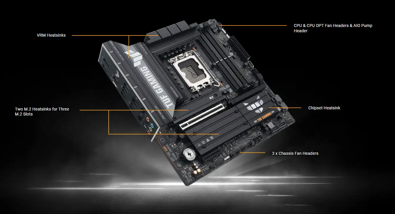 مازر بورد اسوس تاف جيمنج B860M-بلس واي فاي