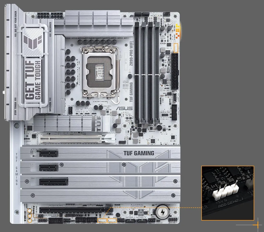 اسوس تاف جيمنج Z890-برو واي فاي