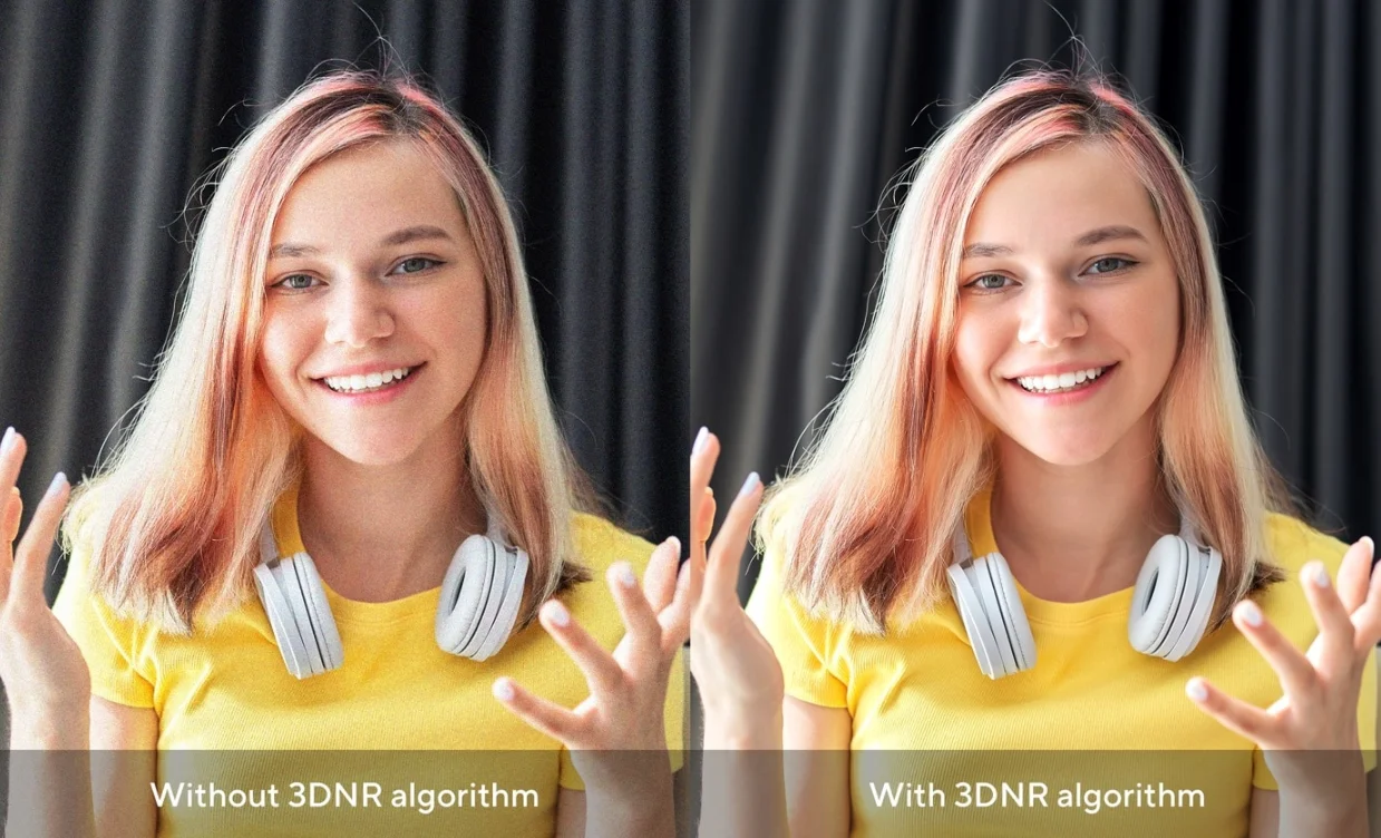 Real-time webcam image optimization