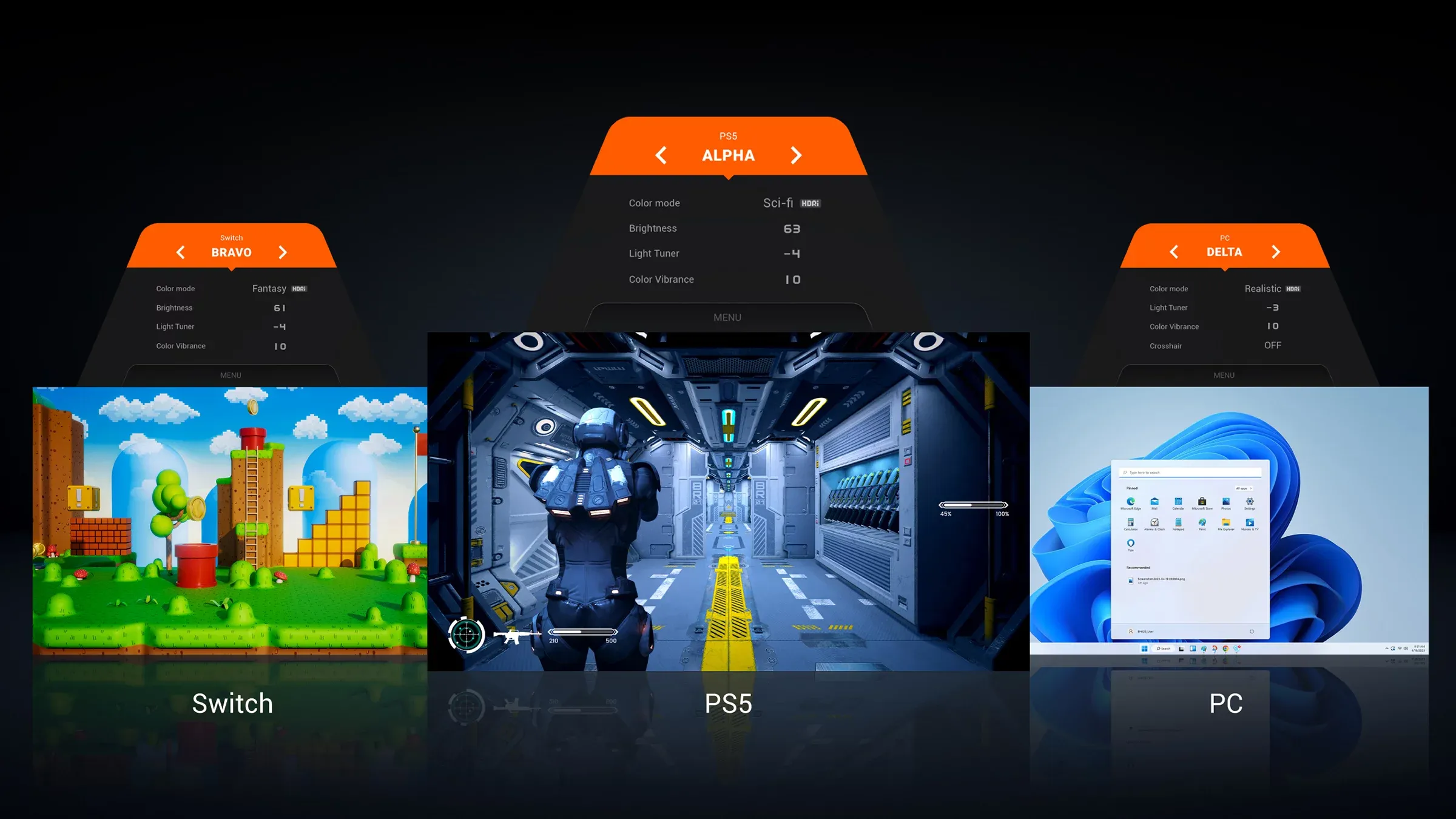 monitor compare monitor compare