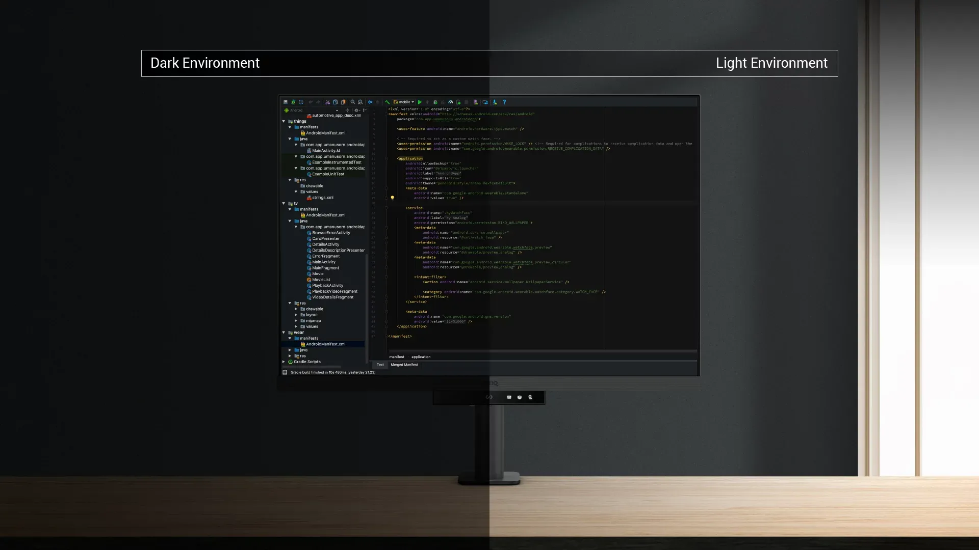 شاشة للكمبيوتر بنكيو