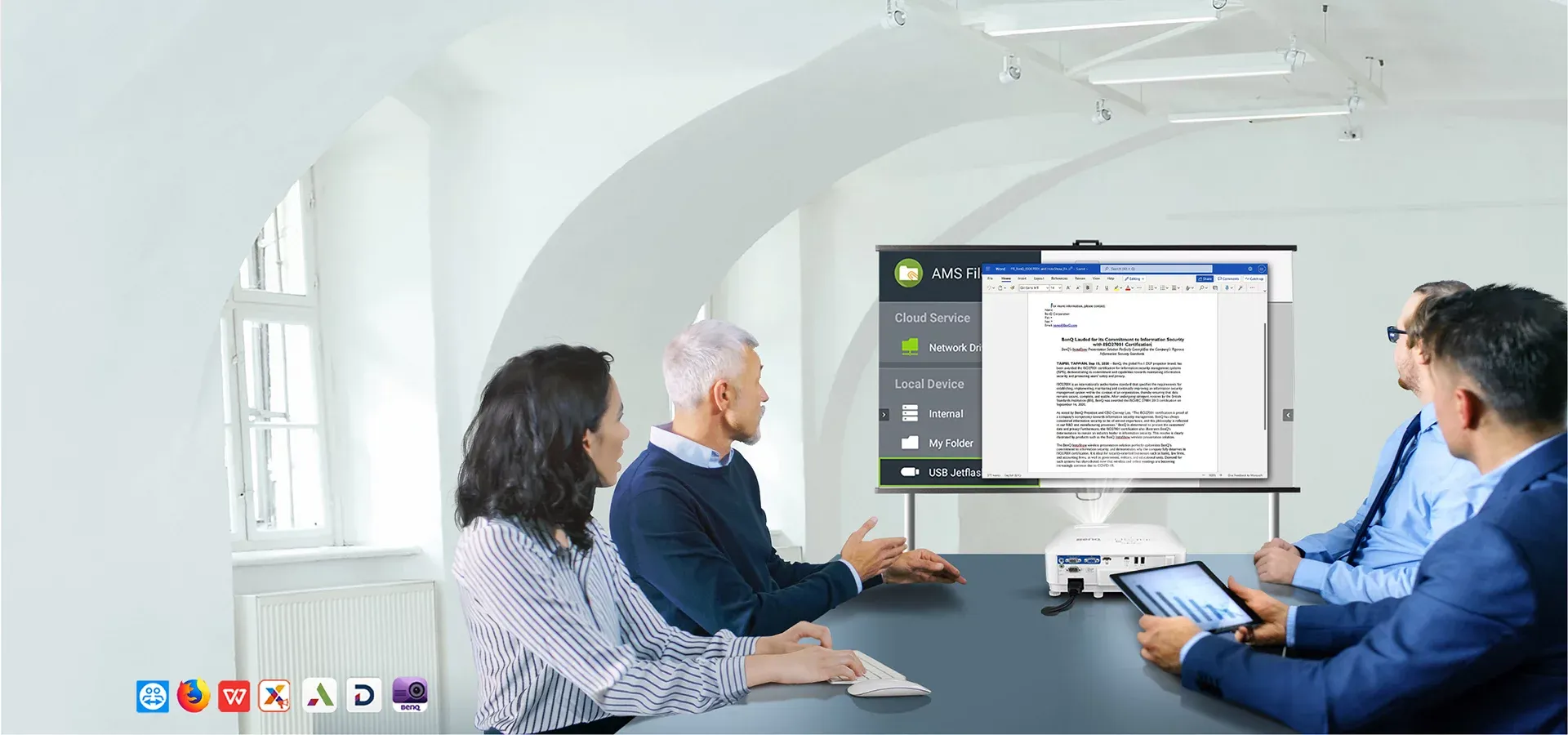 Benq wireless projector