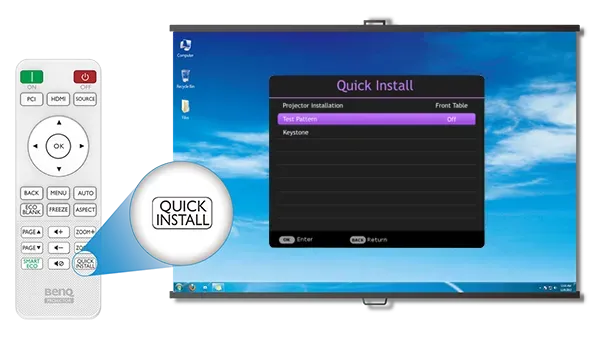 Benq MW550 projector