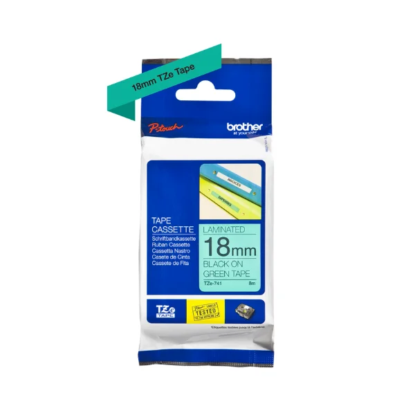 Brother TZE-741 Labelling Tape Cassette