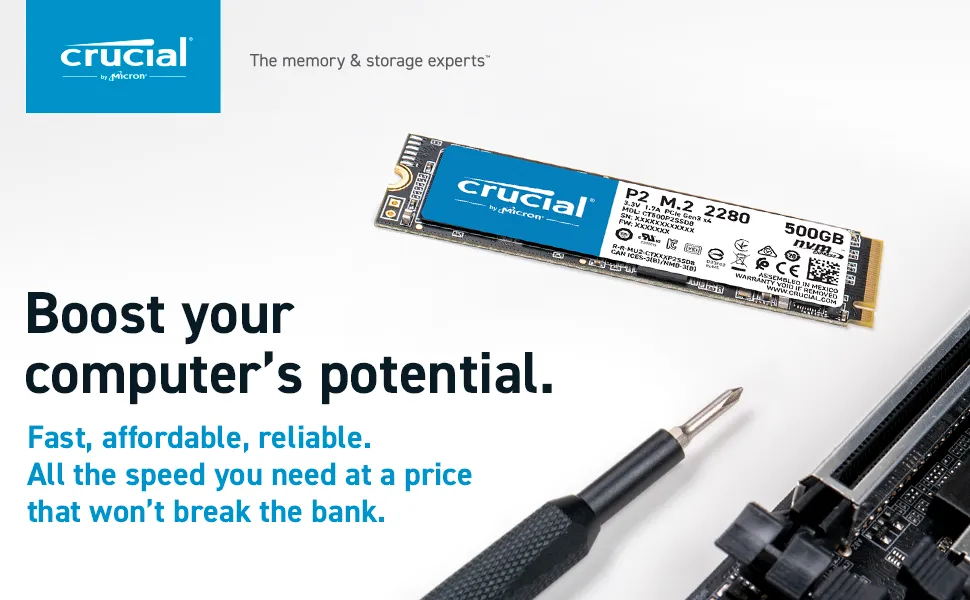 Crucial Micron P2 Crucial Micron P2