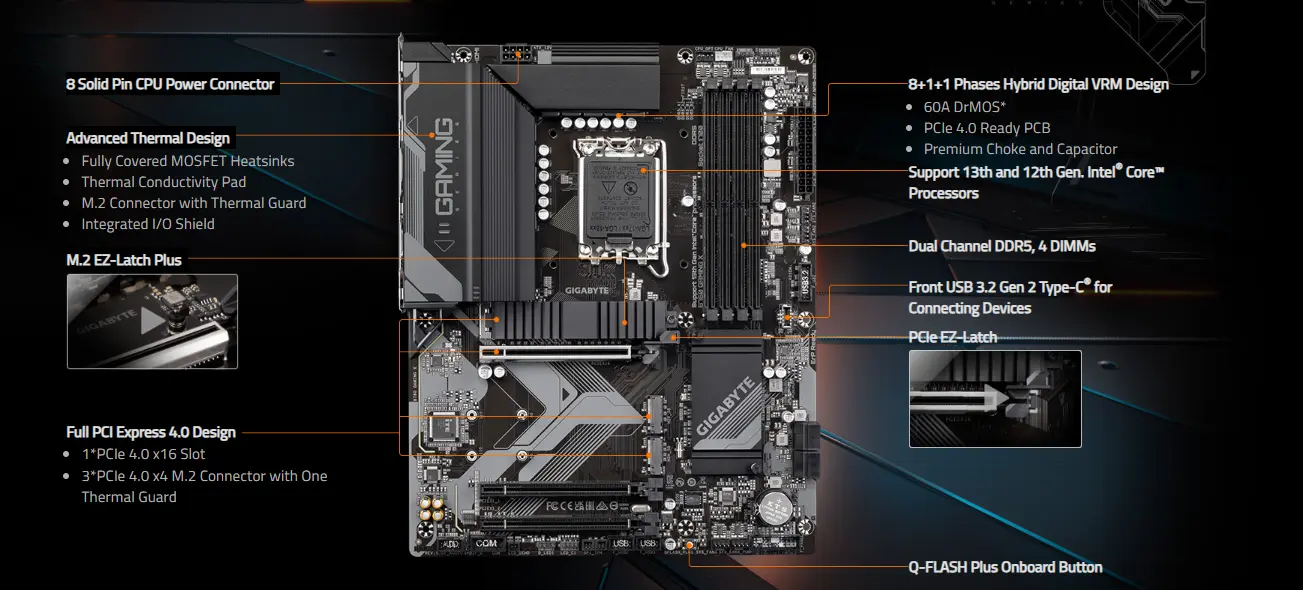 B760 جيمنج اكس