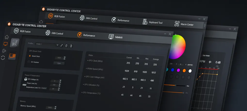 GIGABYTE Control Center