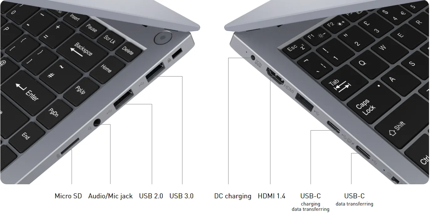 Infinix InBook X1 All the Ports You Could Ever Need