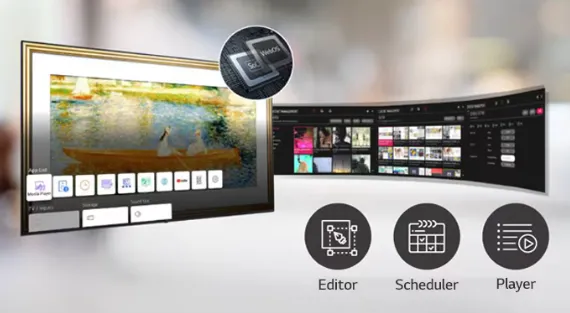 إل جي شاشة رقمية 65UR640S UHD
