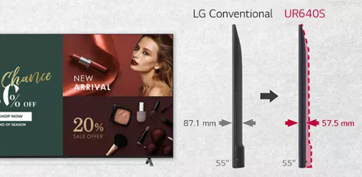 إل جي 50UR640S 50 بوصة UHD