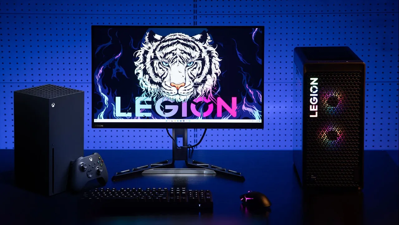 شاشة Lenovo Legion R27i-30 حاصلة على شهادة Eyesafe مع تقنية خالية من الوميض