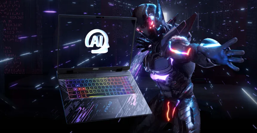 كمبيوتر محمول MSI Pulse 17 AI C1VGKG للألعاب
