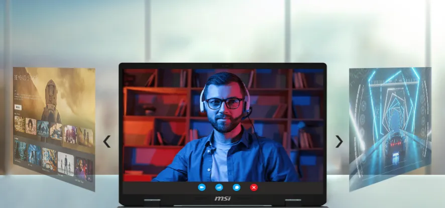 كمبيوتر محمول MSI Pulse 17 AI C1VGKG للألعاب