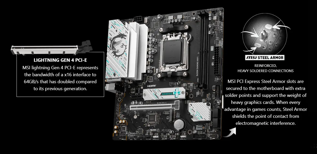 ام اس اي B650M مازر بورد