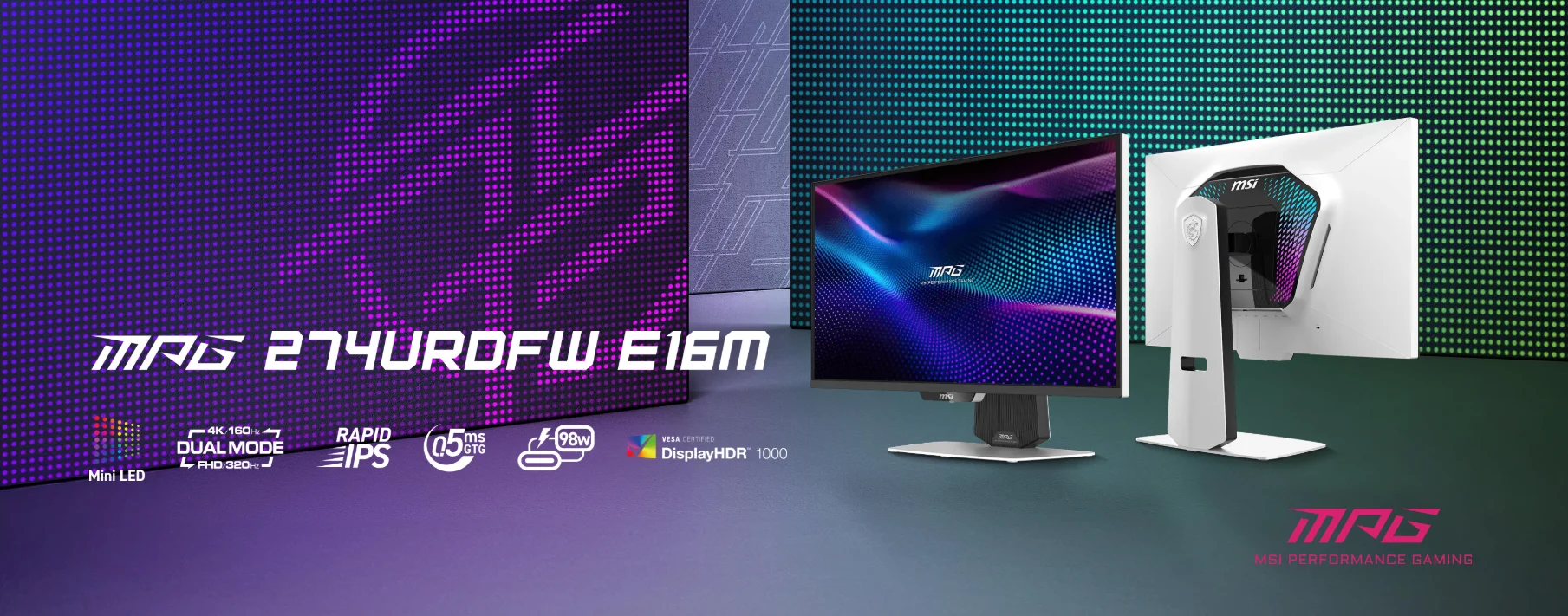 MSI MPG 274URDFW E16M MSI MPG 274URDFW E16M