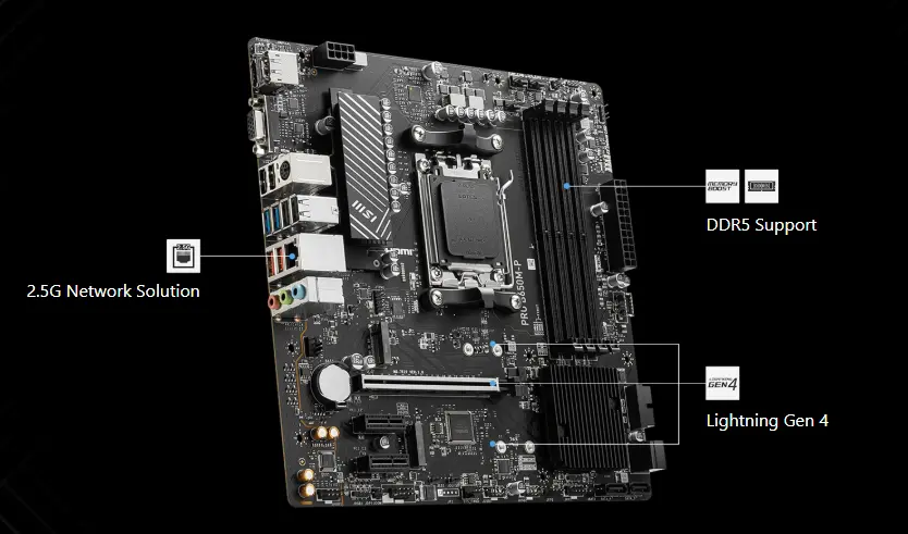 ام اس اي برو B650M-P مازر بورد