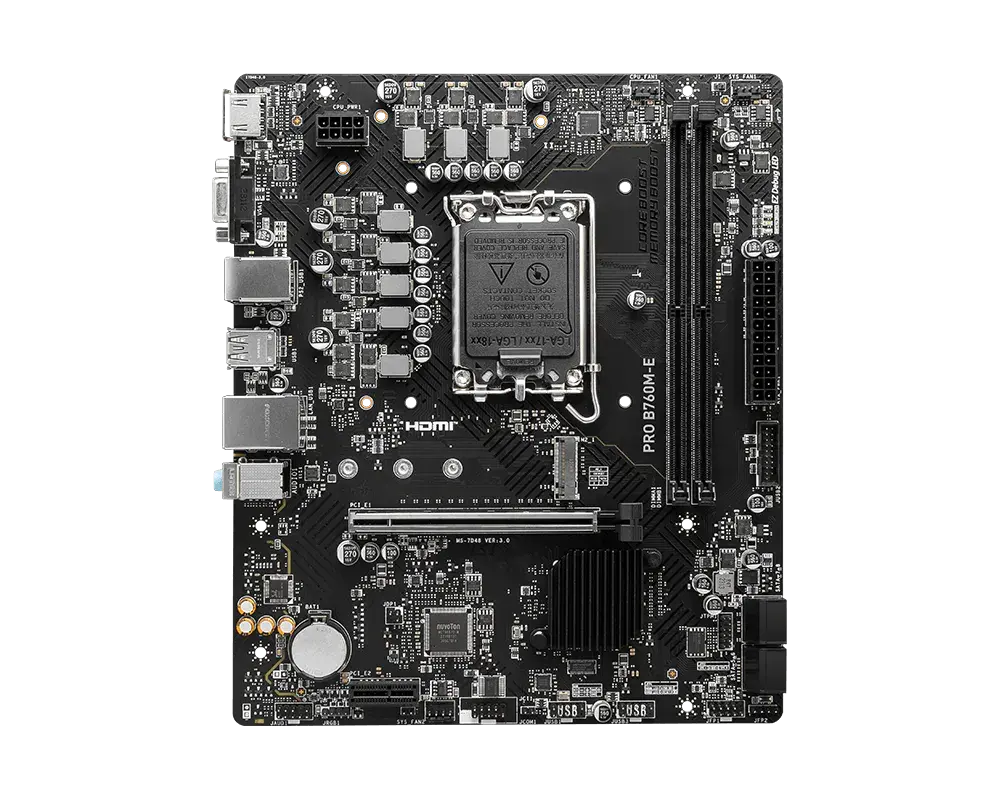 MSI PRO B760M-E