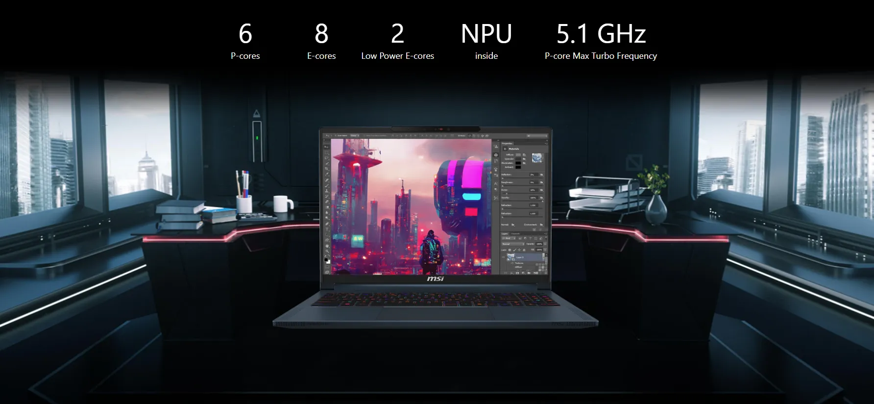 لابتوب ام اس اي 