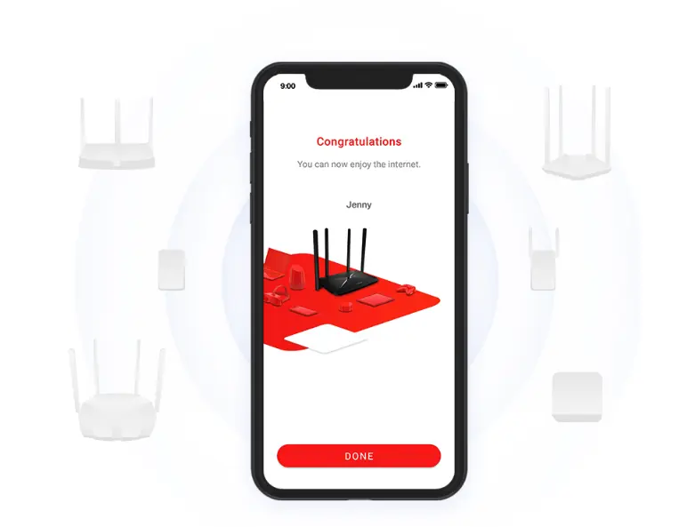 راوتر لاسلكي منزلي