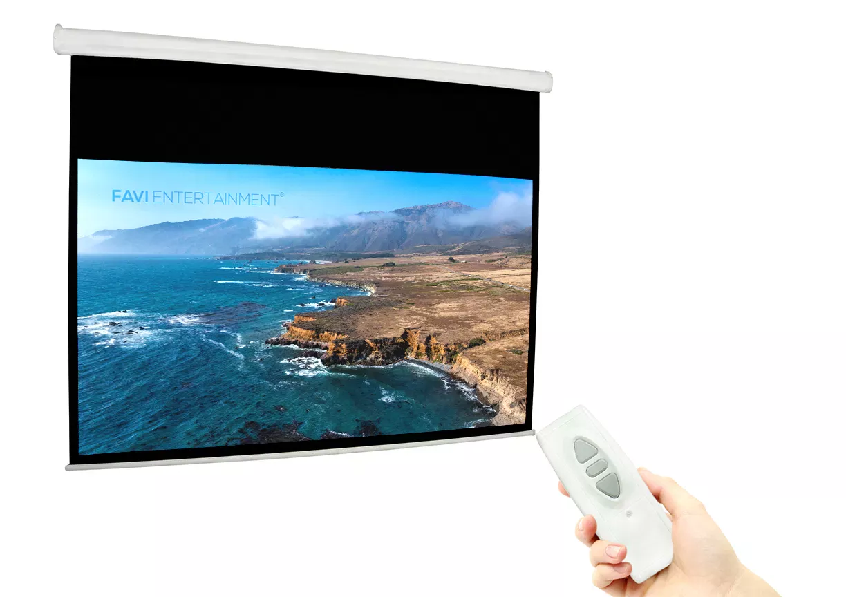 Electric Screen 180 X180 cm