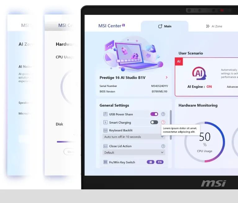 MSI Center MSI Center