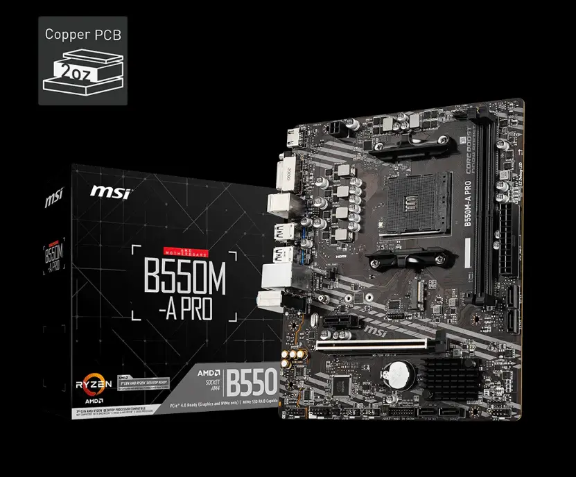 Msi B550M-A PRO
