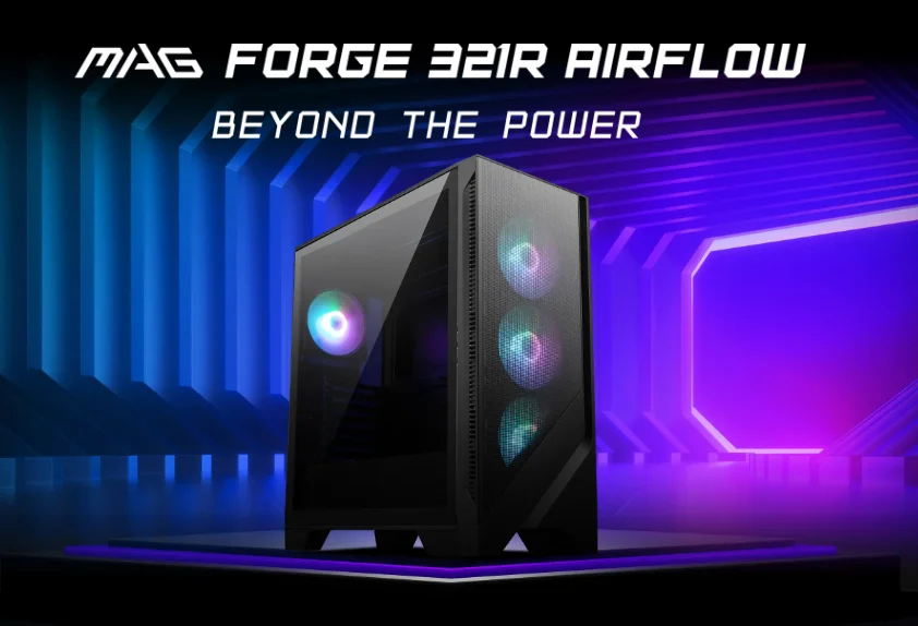Msi MAG FORGE 321R AIRFLOW