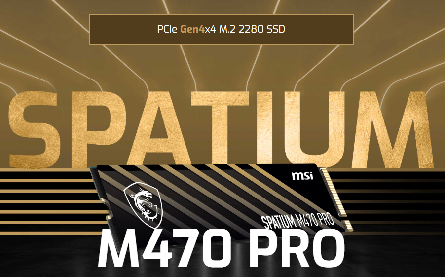Msi Spatium M470 Pro