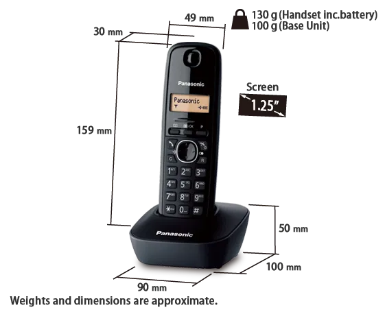 Panasonic KX-TG1611FXH