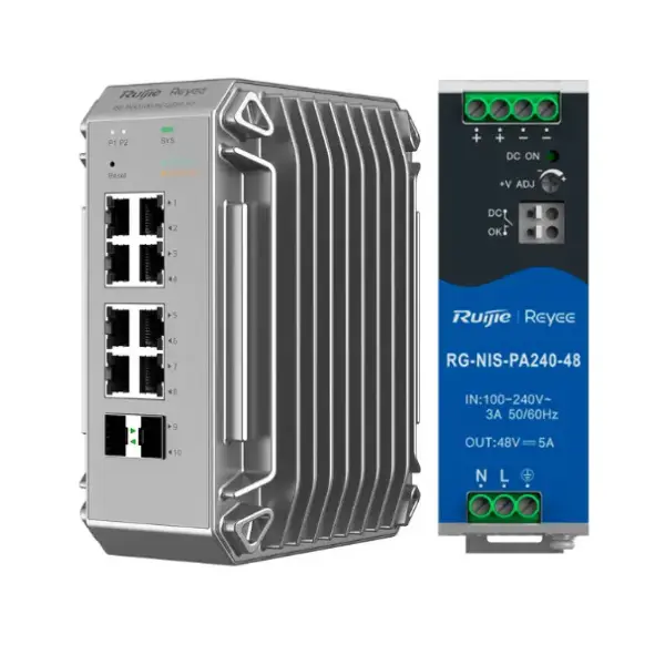 RG-NIS3100-8GT2SFP-HP + RG-NIS-PA240-48