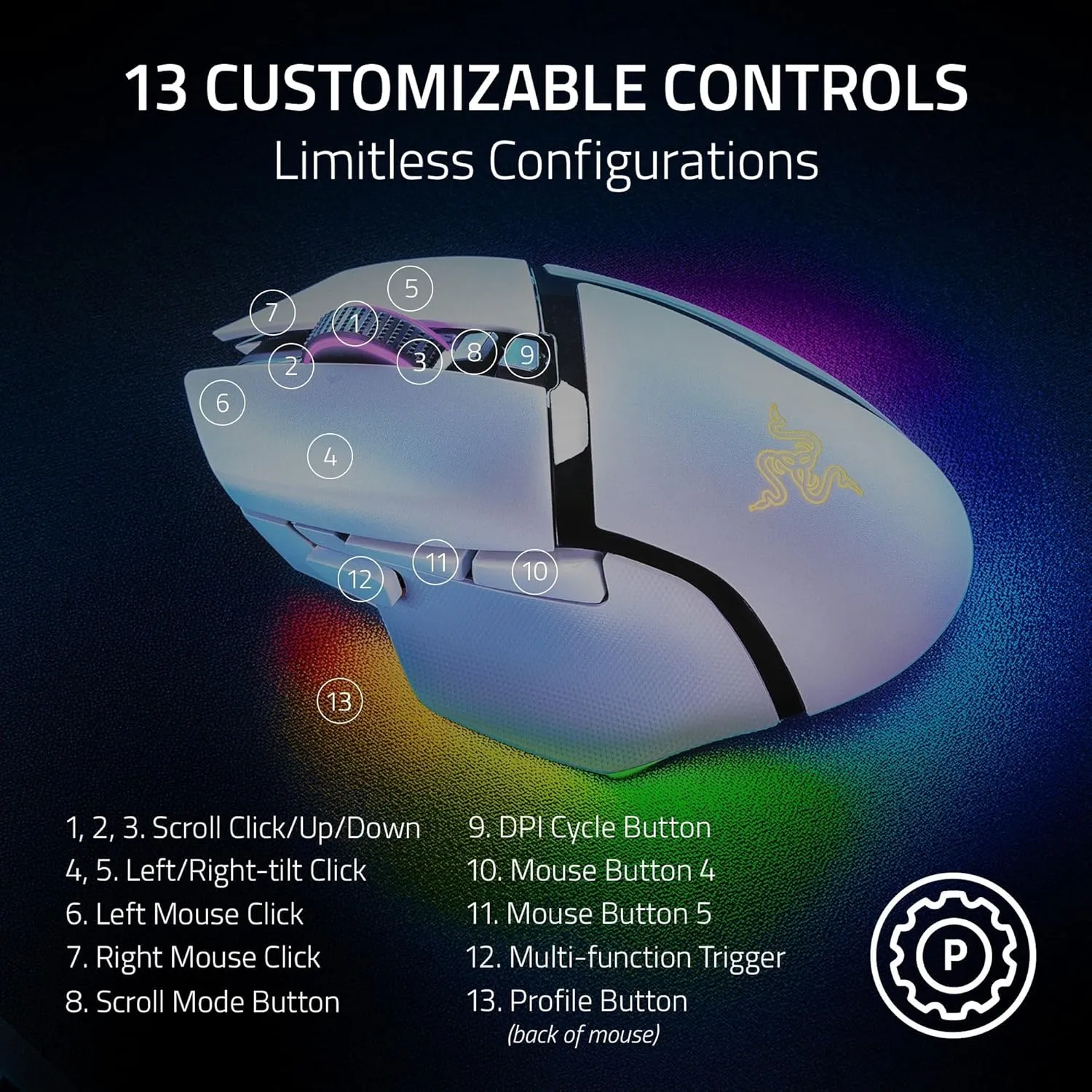 ماوس ريزر لاسلكي