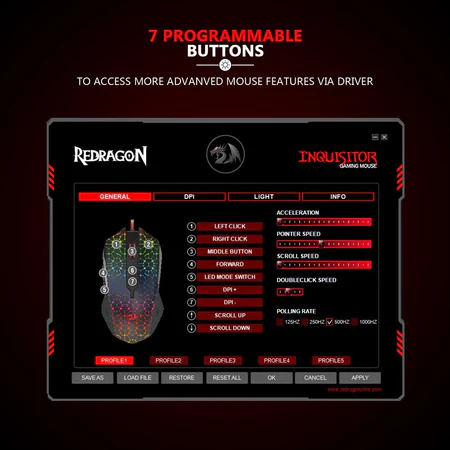 mouse redragon gaming