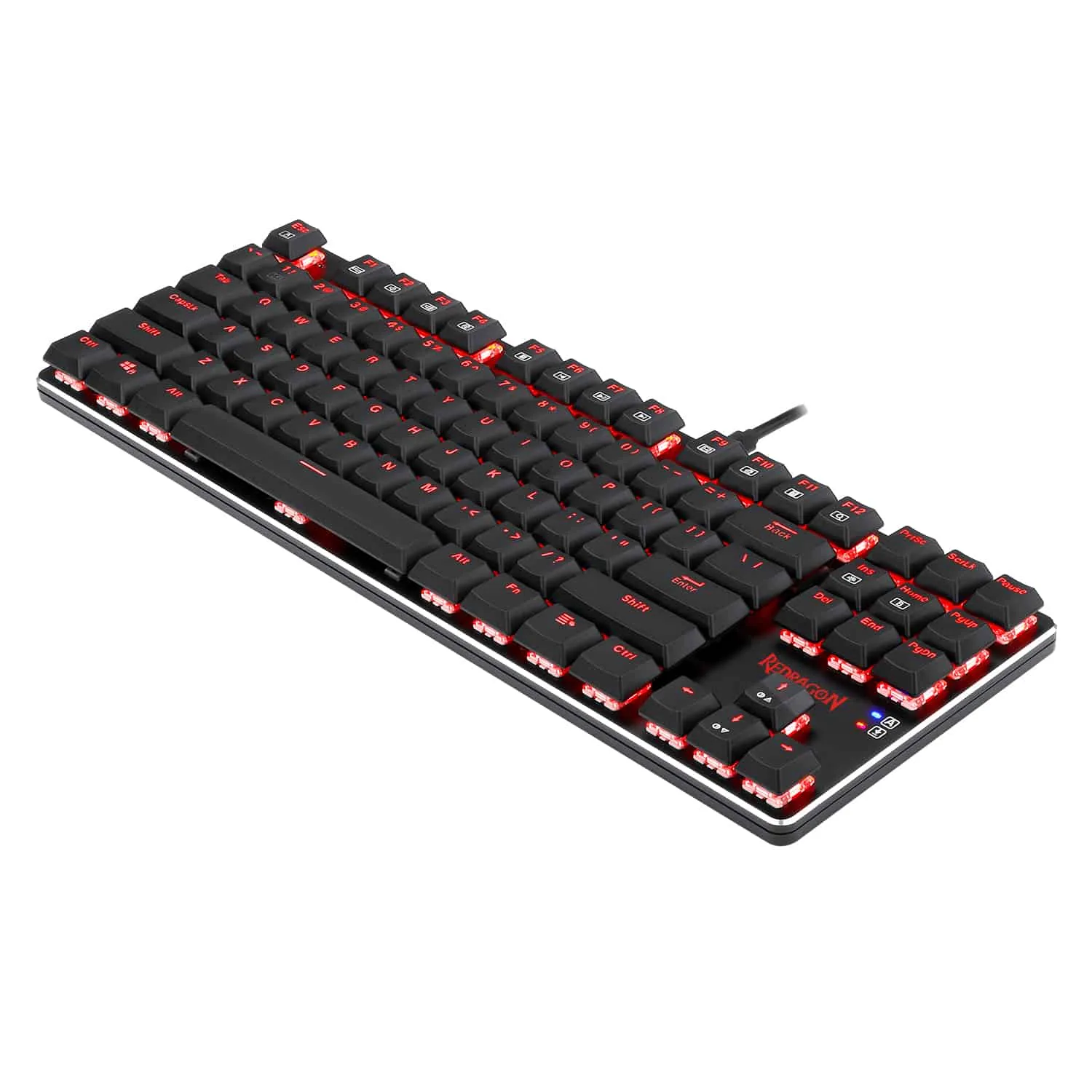 keyboard red dragon