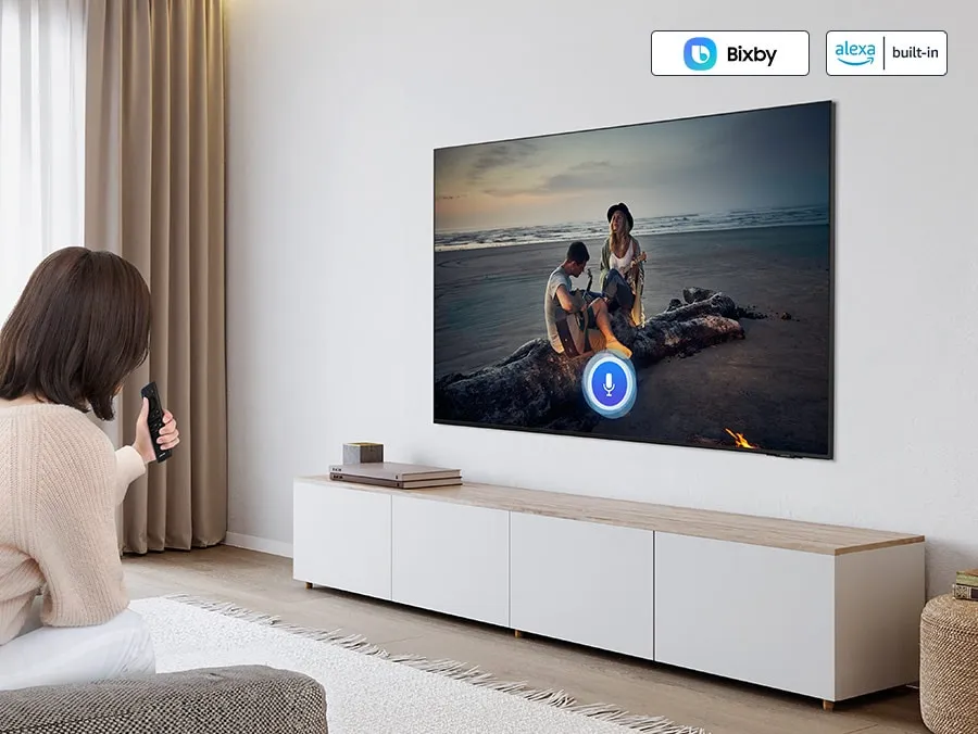 Samsung 43DU8000 Multiple Voice Assistants